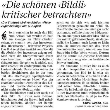 H. Die schoenen Bildli kritischer betrachten; Neue ZZ, 7.8.2008.jpg