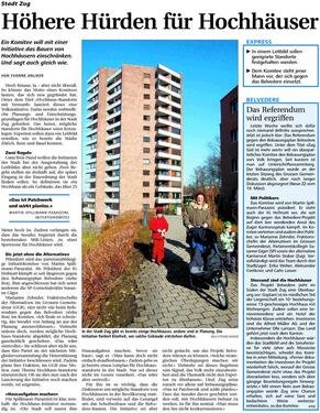 S. Hoehere Huerden fuer Hochhaeuser; Neue ZZ, 28.3.2008.JPG